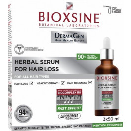 Bioxsine Рослинна сироватка від випадіння волосся  DermaGen 3 шт х 50 мл (8680512630180)