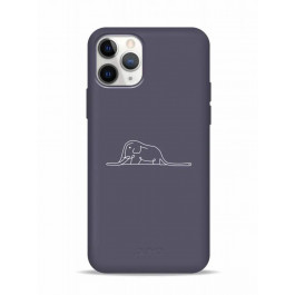 Pump Silicone Minimalistic Case for iPhone 11 Pro Max Elephant In A Boa (PMSLMN11PROMAX-1/244)