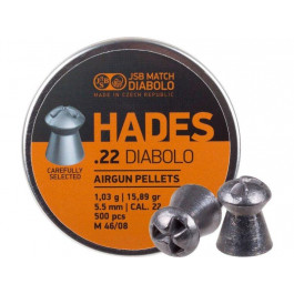 JSB Hades, 5,5 мм , 1,03 г, 500 шт (546290-500)