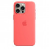 Apple iPhone 15 Pro Max Silicone Case with MagSafe - Guava (MT1V3) - зображення 1