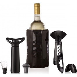 Vacu Vin Подарунковий набір аксесуарів для вина  Wine Set Original Plus 6 предметів Чорний (8714793389038)