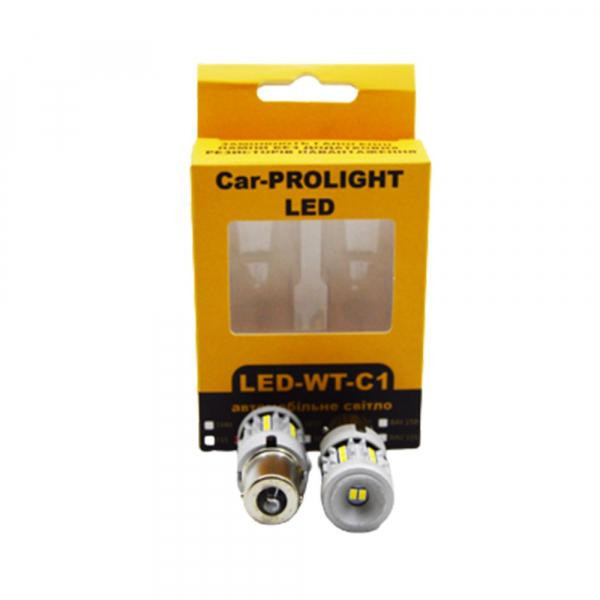Car-Prolight P21/5W WT-1156-24W Yellow (14600) - зображення 1