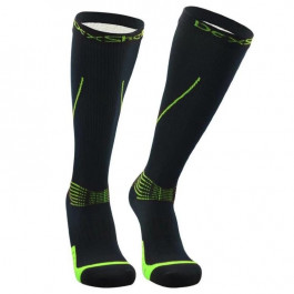 Dexshell Шкарпетки водонепроникні  Compression Mudder DS635HVY чорний/жовтий S