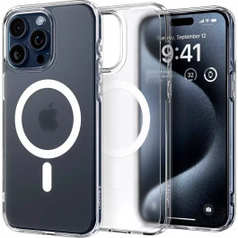 Spigen iPhone 15 Pro Ultra Hybrid MagSafe Case Frost Clear (ACS06719)