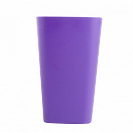 Arnika Подставка для ручек пластиковая квадратная , фиолетовая (81667)
