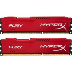 HyperX 8 GB (2x4GB) DDR3 1600 MHz FURY (HX316C10FRK2/8) - зображення 1