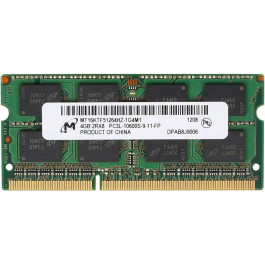 Micron 4 GB SO-DIMM DDR3L 1333 MHz (MT16KTF51264HZ-1G4M1)