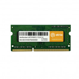 ATRIA 4 GB SO-DIMM DDR3 1600 MHz (UAT31600CL11SLK1/4)