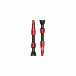 Lezyne Ніпелі  CNC TLR Valves (2 pcs) Red 44 mm