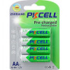 Акумулятор PKCELL AA 2600mAh NiMH 4шт Pre-charged Rechargeable (6942449546258)
