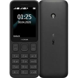 Nokia 125 Dual Sim Black (16GMNB01A17)
