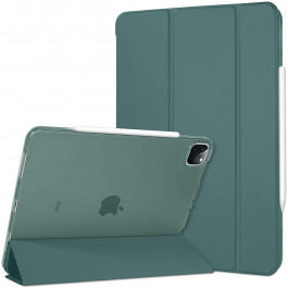 BeCover Чохол-книжка Tri Fold Hard  для Apple iPad Pro 11 2020/2021/2022 Dark Green (709667)