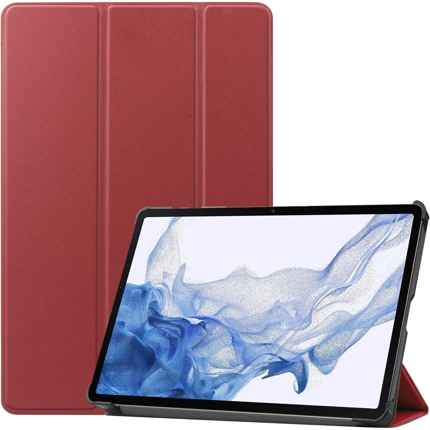 BeCover Чохол-книжка  Smart Case для Samsung Galaxy Tab S9 SM-X710/SM-X716 11.0" Red Wine (709893) - зображення 1