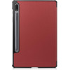 BeCover Чохол-книжка  Smart Case для Samsung Galaxy Tab S9 SM-X710/SM-X716 11.0" Red Wine (709893) - зображення 2