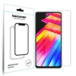 BeCover Захисне скло  для Infinix Hot 30i NFC (X669D) 3D Crystal Clear Glass (709723)