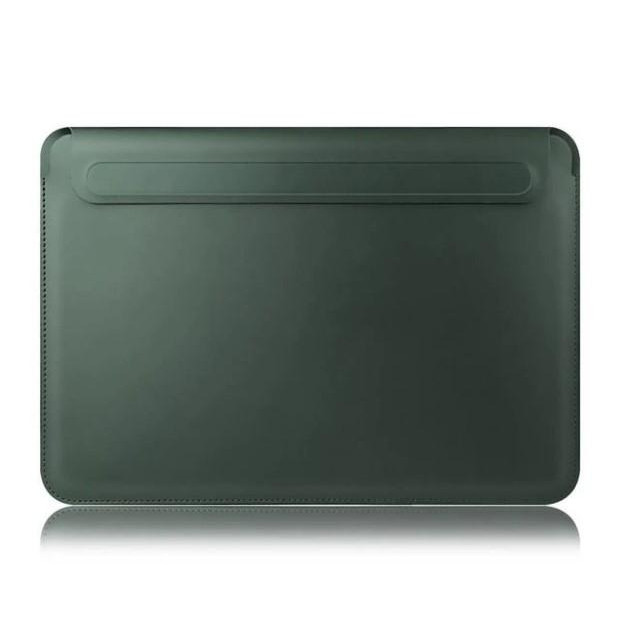 BeCover Чохол з підставкою  ECO Leather для MacBook 12" Dark Green (709690) - зображення 1