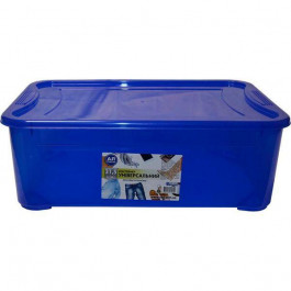 Ал-Пластик Контейнер для зберігання пластиковий  «Easy Box» 31.5 л синій 192x555x390 мм (4820143571894)