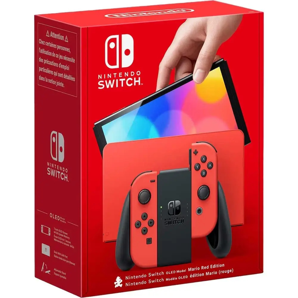 Nintendo Switch OLED Model Mario Red Edition - зображення 1