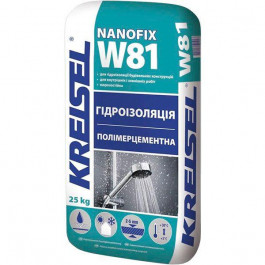 KREISEL Гідроізоляційна суміш NANOFIX W81 25 кг