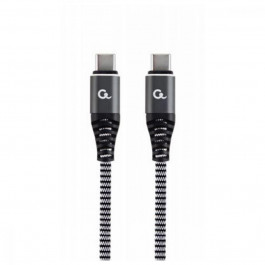 Cablexpert Type-C PD 60W Gray 1,5m (CC-USB2B-CMCM60-1.5M)