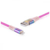 REAL-EL USB 2.0 AM to Lightning 1m MFI Rainbow (EL123500051) - зображення 4