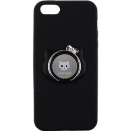 Shengo Soft TPU Case для iPhone 5 Black