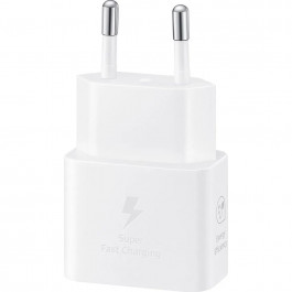 Samsung 25W PD Power Adapter (with Type-C cable) White (EP-T2510XWE)