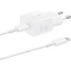 Samsung 25W PD Power Adapter (with Type-C cable) White (EP-T2510XWE) - зображення 4