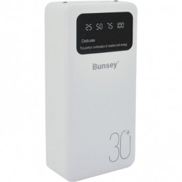 BUNSEY BY-12 QC22.5W/PD20W 30000mAh White