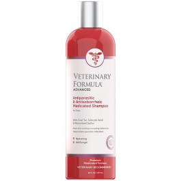 Veterinary Formula Лікувальний шампунь  Advanced Antiparasitic & Antiseborrheic Shampoo для собак з дьогтем, сіркою, са