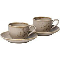 Villeroy&Boch Набір чашок для кави з блюдцями StoneWare 530мл 1952708621