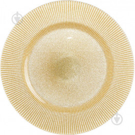 Dekor Cam Блюдо Luce 33 см золотое (333334CG024)