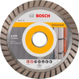 Bosch Алмазный круг Bosch Standard for Universal Turbo, 125x22,23x2 мм (2608602394)