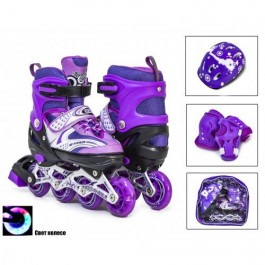 SkateX Happy Rider / розмір 28-33 фіолетовий (SKX-R018-VLT-S)