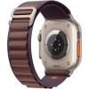Apple Watch Ultra 2 GPS + Cellular 49mm Titanium Case with Indigo Alpine Loop - Medium (MRET3) - зображення 4