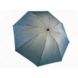RST Механический зонт с выворотным механизмом сложения  381-6 женский голубой