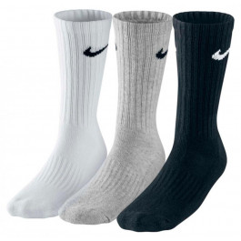 Nike Набір шкарпеток унісекс  VALUE CUSH CREW 3 пари мультиколор SX4508-965
