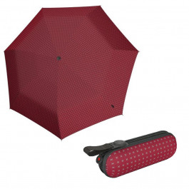 Knirps Складной зонт  X1 Manual 2Cross Red Ecorepel Kn95 6010 8482