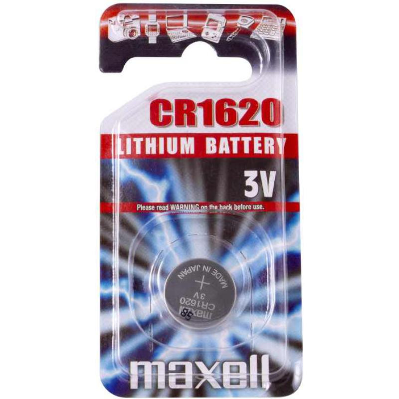 Maxell CR-1620 bat(3B) Lithium 1шт (11238400) - зображення 1