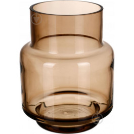 Wrzesniak Glassworks Ваза скляна  Колба 12х15 см 15 см топаз (15-4119)
