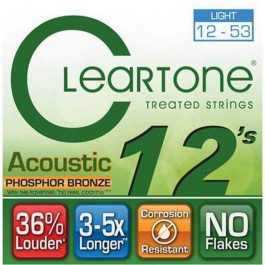 Cleartone 7412 Acoustic Phosphor Bronze Light 12-53 (7412)