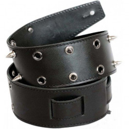 Tropaeis Leather Metall (Black spikes+rings)
