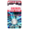 Maxell CR-2025 bat(3B) Lithium 1шт (MXBCR20251) - зображення 1