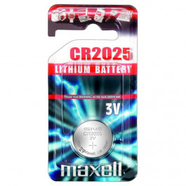 Maxell CR-2025 bat(3B) Lithium 1шт (MXBCR20251)