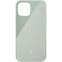 NATIVE UNION Clic Canvas Case Sage for iPhone 12/12 Pro (CCAV-GRN-NP20M)