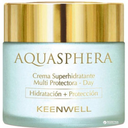 Keenwell Cуперувлажняющий мультизащитный крем  Aquasphera для нормальной и сухой кожи 80 мл (8435002102049)