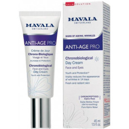 Mavala Хронобиологический омолаживающий дневной крем для лица и области вокруг глаз  Anti-Age Pro 45 мл (76
