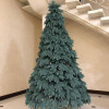 Смерека Новорічна ялинка штучна лита  пласт Premium 150 см Блакитна Premium tree (blue) - 150 - зображення 3