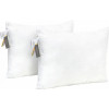 MirSon Набір подушок  №7037 Eco Light White Soft Tracery - Tencel 50x70 см 2 шт (2200006409151) - зображення 1