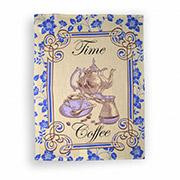 Home Line Рушник кухонний вафельний Час для кави  129461 45х60 см (129461)
